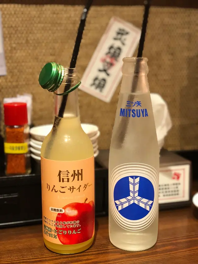 信州蘋果梳打，三矢梳打