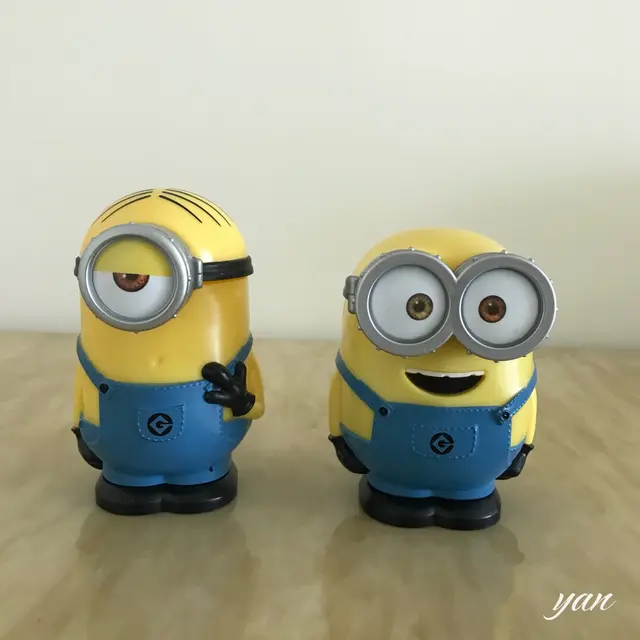 Minions 迷你兵團 Stuart 芒果慕絲杯 & Minions 迷你兵團 Bob 曲奇慕絲杯