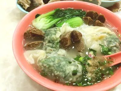 西洋菜餃牛丸米