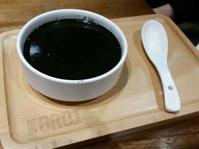 帶有濃濃芝麻香而不膩，口感滑溜