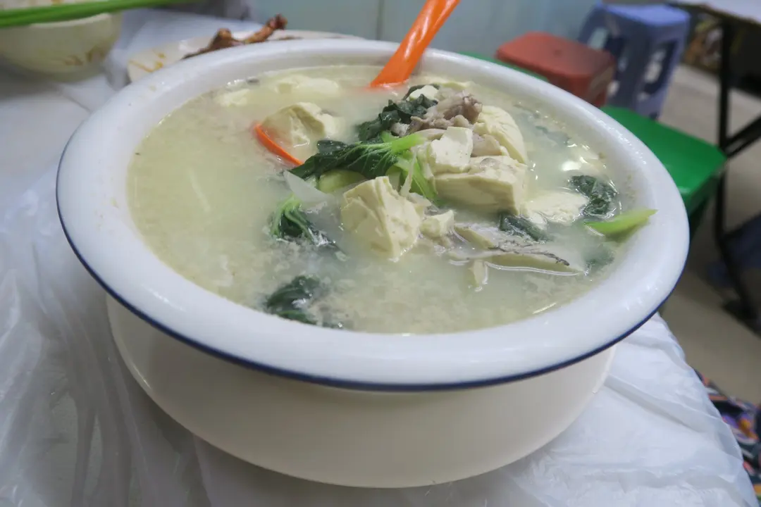 豆腐鱼云汤 $ 78