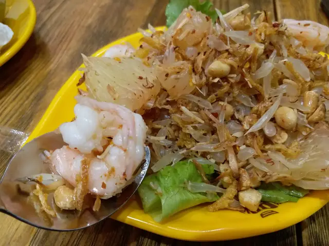 泰式鮮蝦柚子沙律