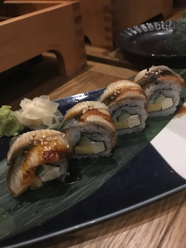 鰻魚忌簾芝士壽司卷