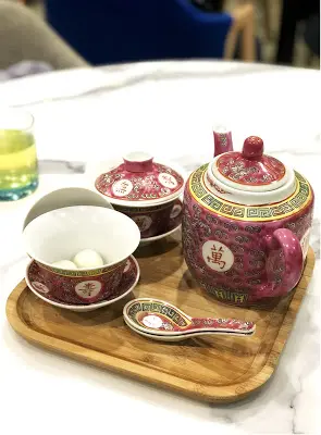 烏龍茶湯圓