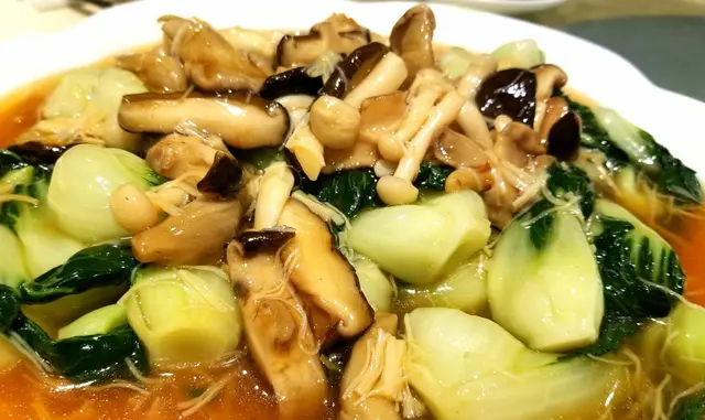 乾貝野菌扒時蔬