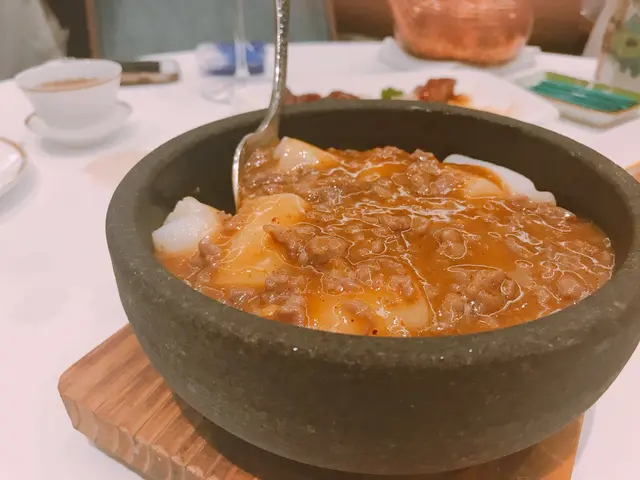 沙爹牛肉炒腸粉