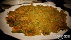 基圍蝦水瓜烙 - Come-Into Chiuchow Restaurant in Tsim Sha Tsui 
