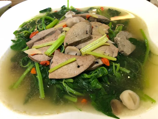 黃沙豬潤浸莧菜