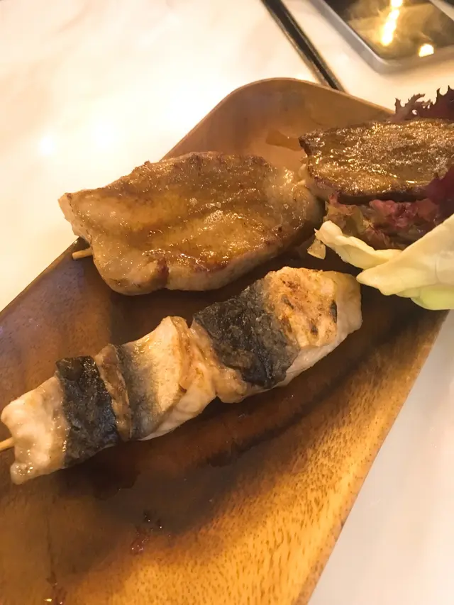 厚切牛舌、鹽燒白鱔