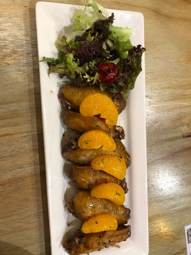 橙柳桂花雞翼