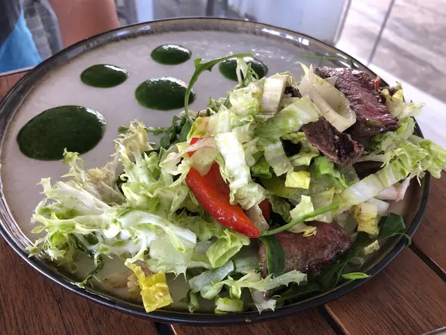 Wagyu  beef  salad