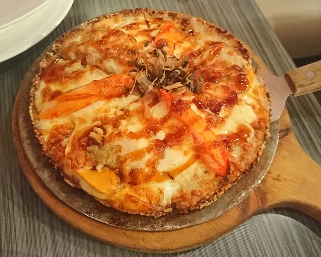 帶子米pizza
