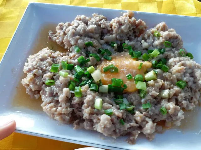 鹹蛋蒸肉餅