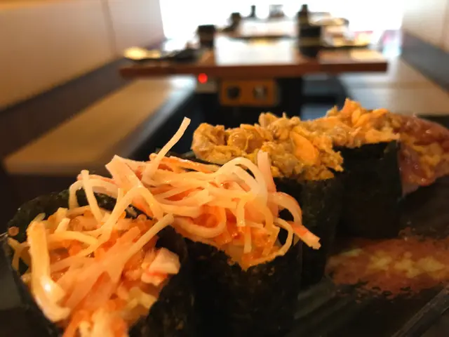 七味三文魚軍艦