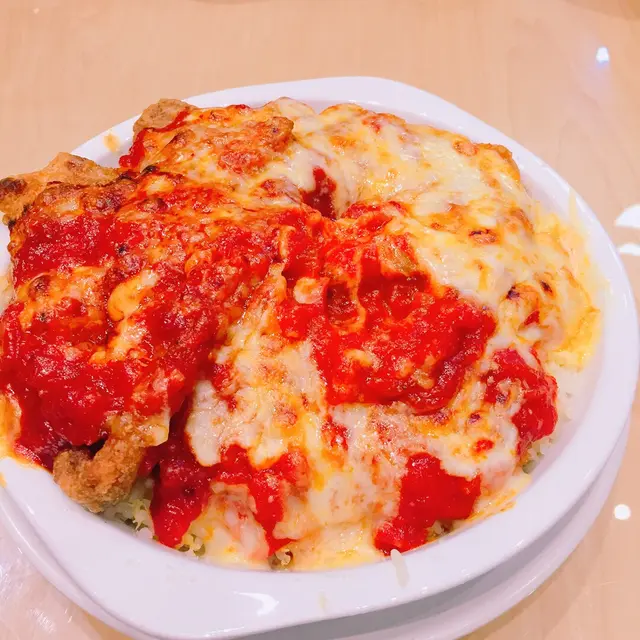 芝士鮮茄焗豬扒飯