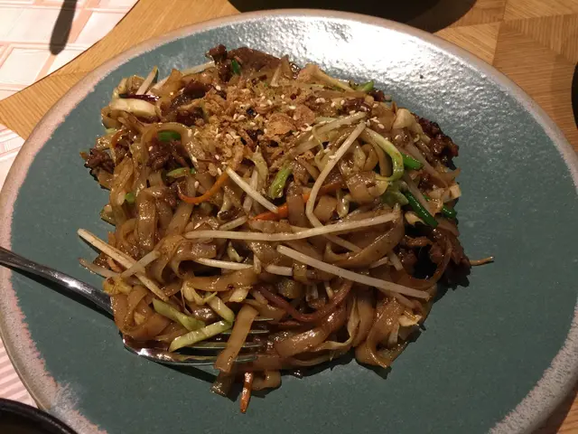 沙嗲牛肉炒河粉