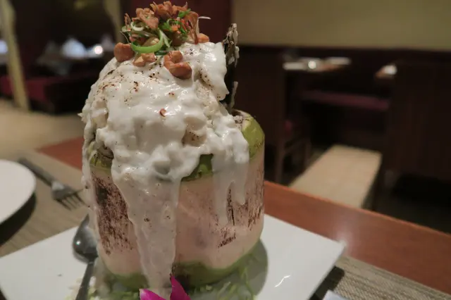 椰青海鮮焗飯