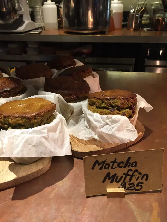 Matcha muffin