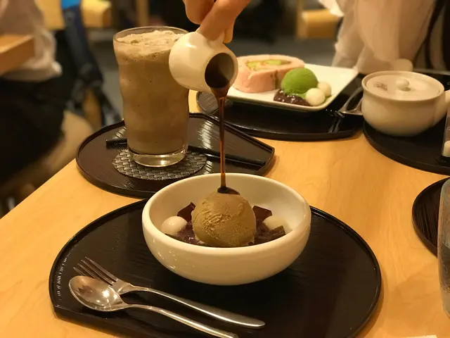 焙茶餡蜜