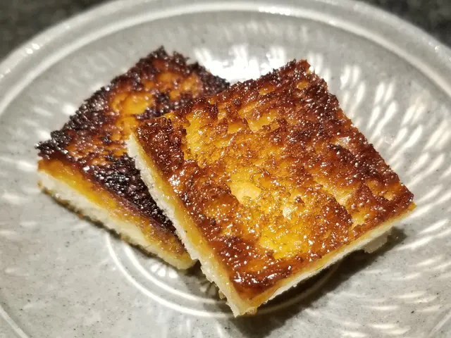 好香的多士,不過有少少過火,有少少苦味。