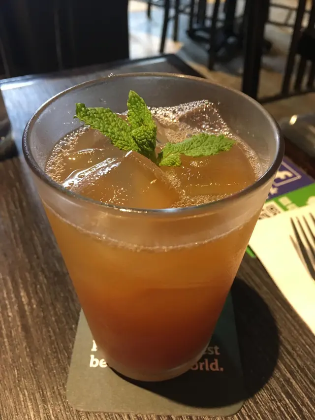 Iced Pineapple Fruit Tea