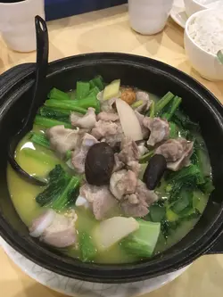 芥菜排骨煲