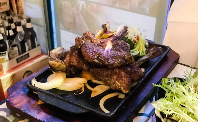 鐵板燒紐西蘭羊扒