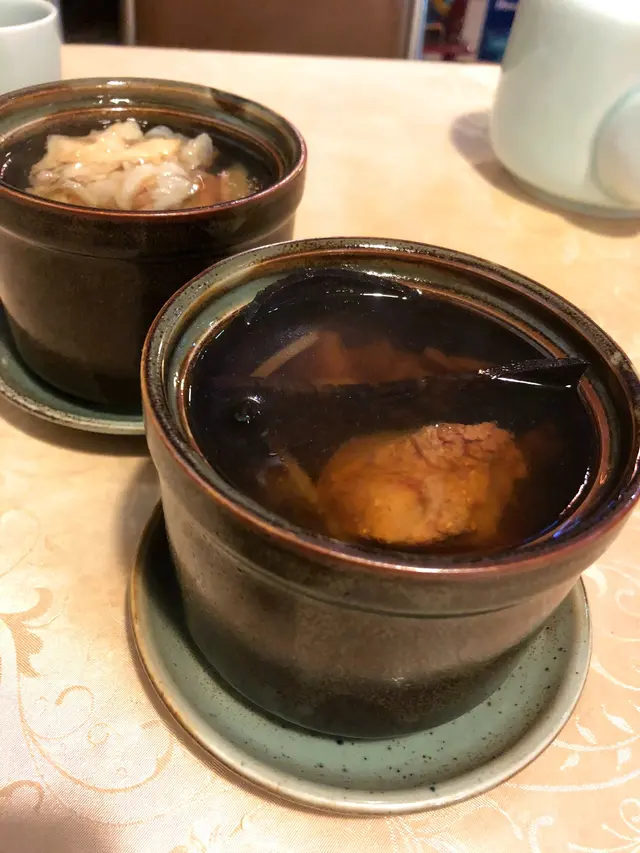 原盅燉鮮土茯苓鑽地老鼠黑毛豚肉湯