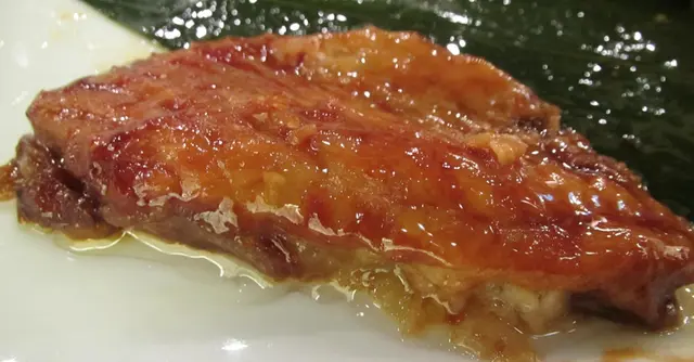 金目鯛相當肥美,清楚見到不少魚油