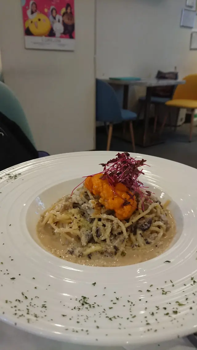 黑松露海膽意大利麵