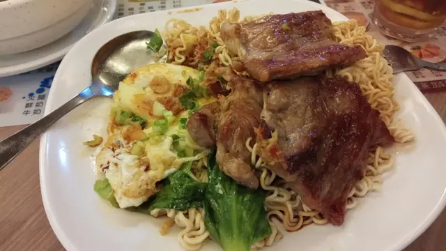 XO醬牛扒蛋撈丁