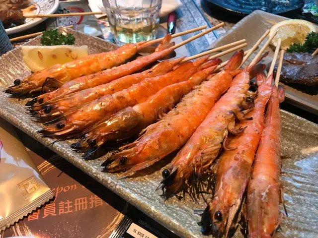 鹽燒海蝦