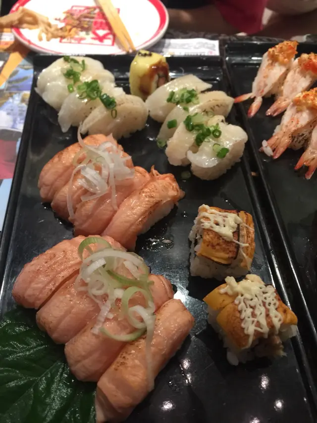 火灼三文魚壽司