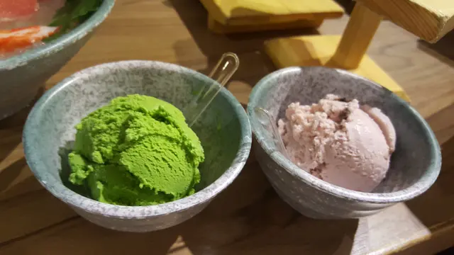 綠茶同紅豆雪糕