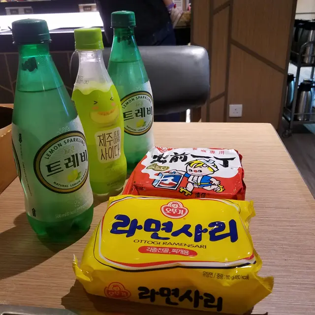 飲品, 韓國公仔面