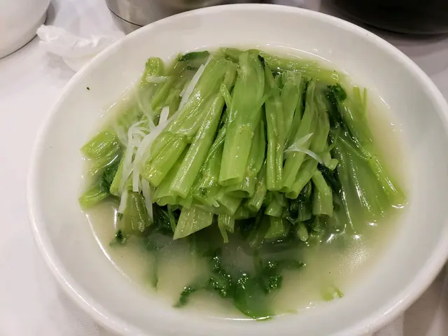濃湯浸通菜