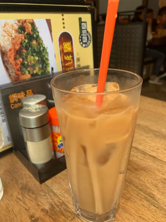 跟餐凍奶茶