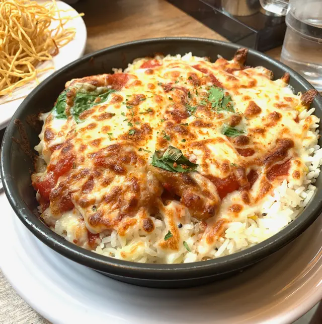 滋味焗鮮茄豬扒飯