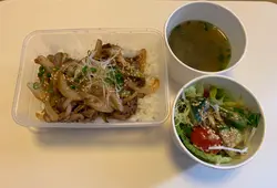 味噌牛肉飯便當