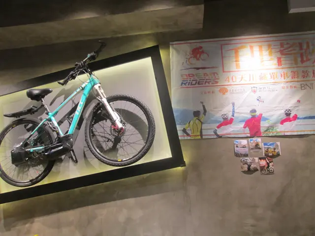 兩輛真實比例單車仍在