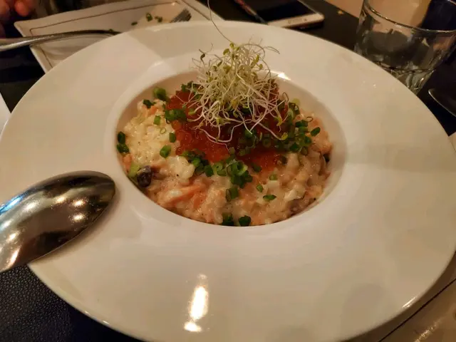 煙燻三文魚親子意大利燉飯