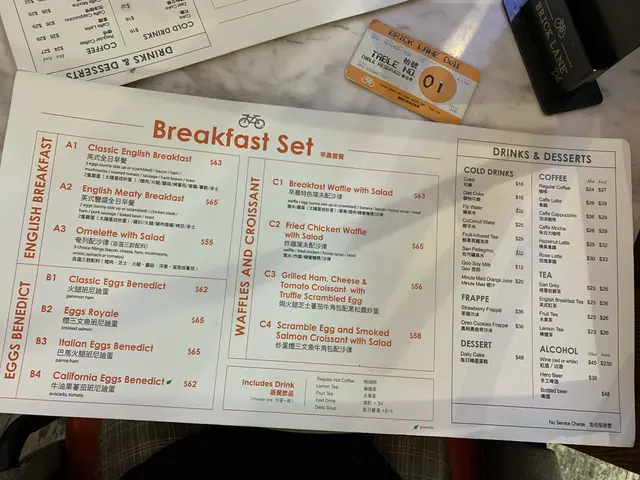 坐底嘅時候會俾張卡仔你，點餐就攞張卡去counter點