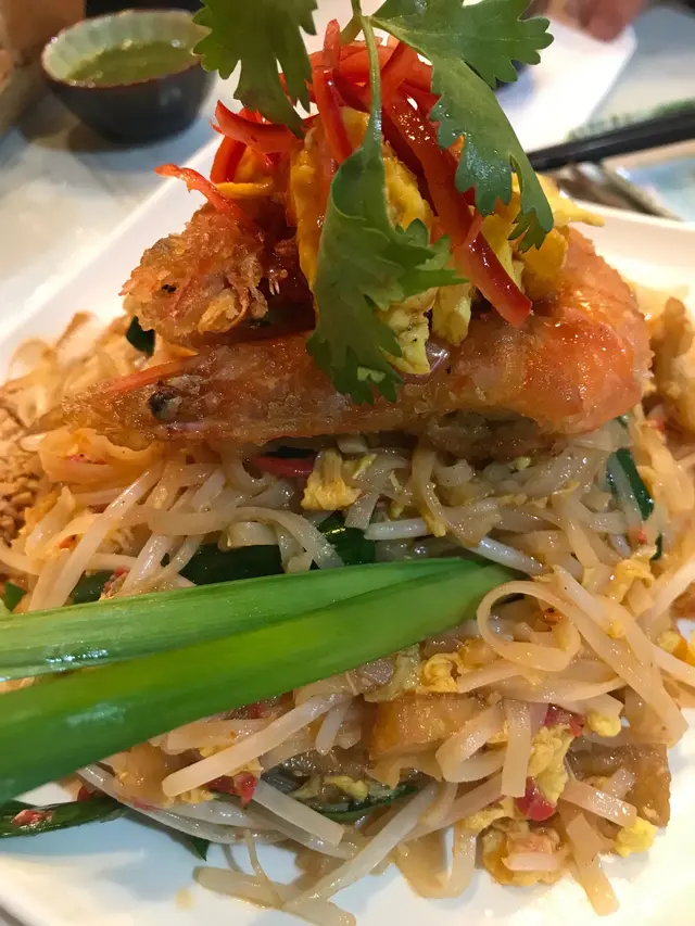 Thai-IN虎蝦炒金邊粉