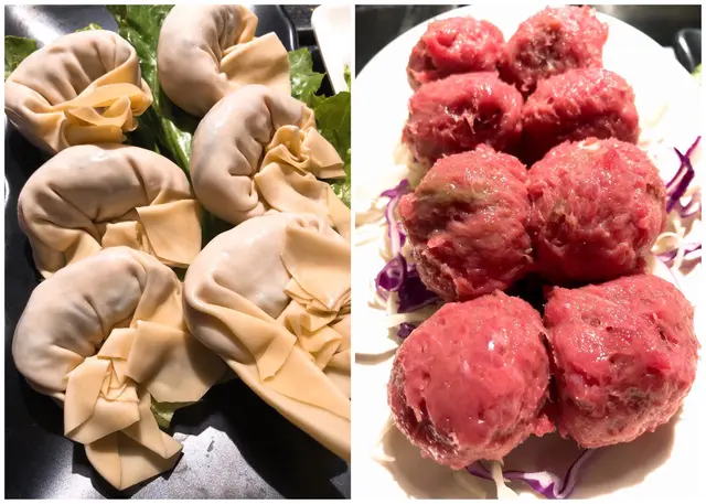 黑松露餃子/芝士牛丸