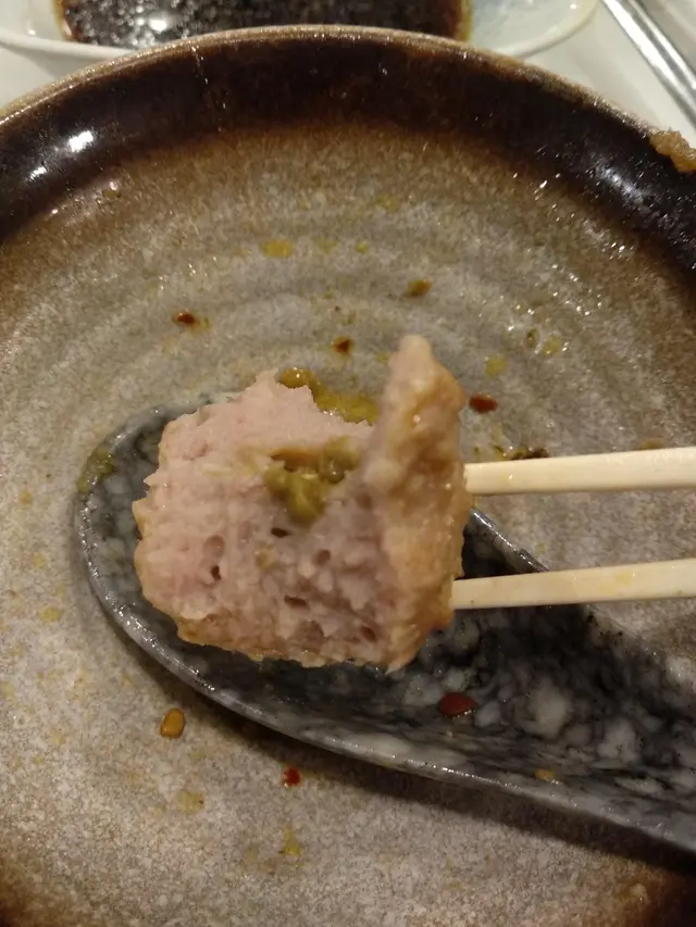 日式蟹膏豬肉丸