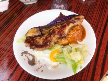 豬扒蛋飯