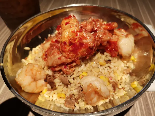 泡菜鮮蝦烤肉炒飯