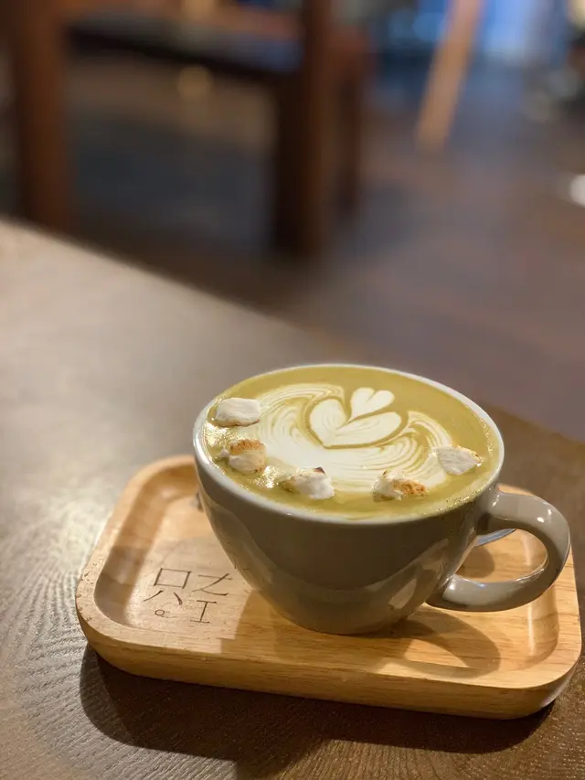 燒棉花糖鮮奶培茶 