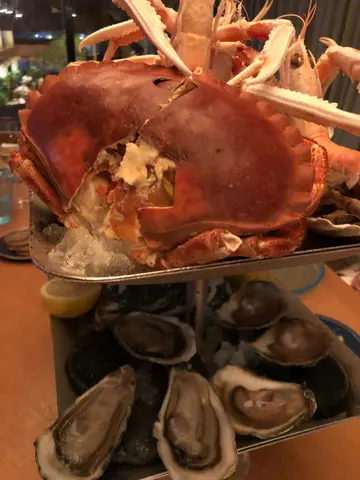 Seafood platter
