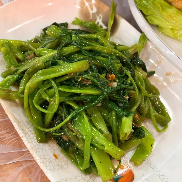 馬拉盞炒通菜